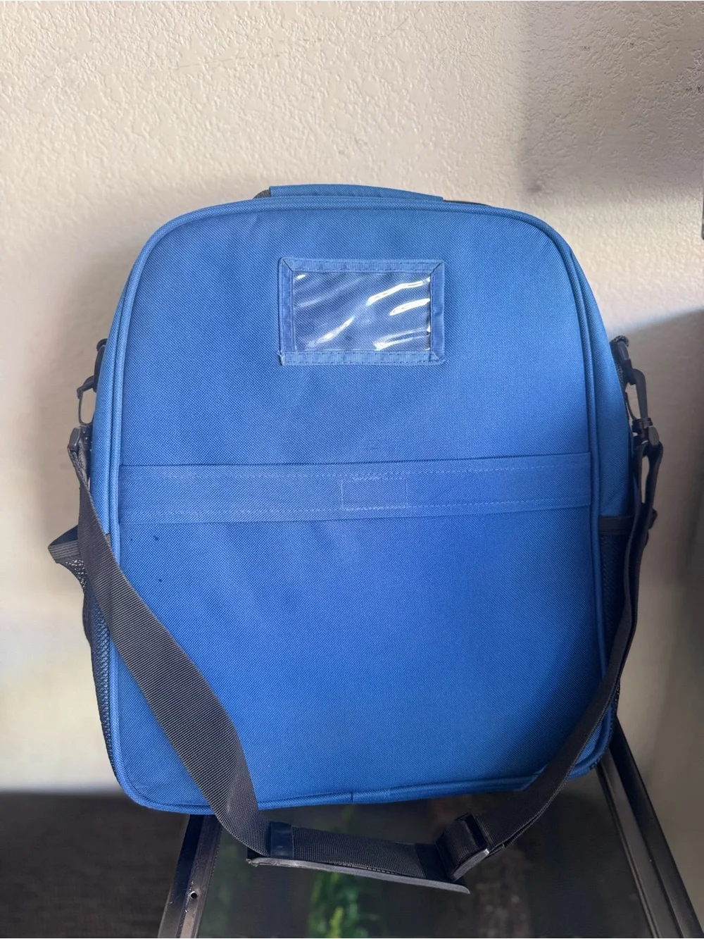 ResMed Royal Blue Men's Backpack with Front Mesh Pocket